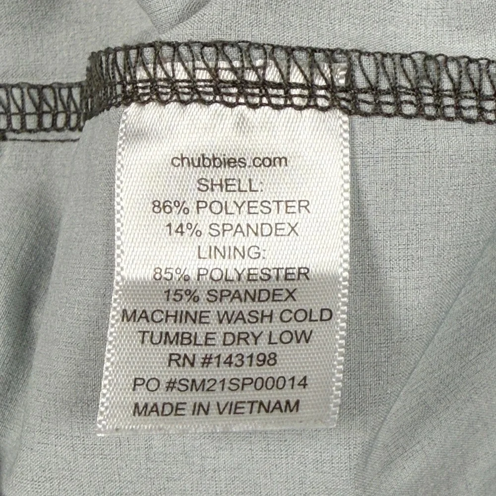 Chubbies Swim Trunks Mens Small 5.5